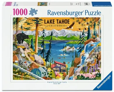 Ravensburger, Sacred Lake Tahoe, puzzle, 1000 elementów