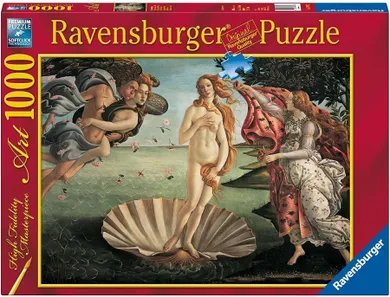 Ravensburger, Sandro Botticelli - Narodziny Wenus, puzzle, 1000 elementów
