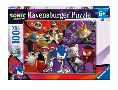 Ravensburger, Sonic Prime, puzzle, 100 elementów
