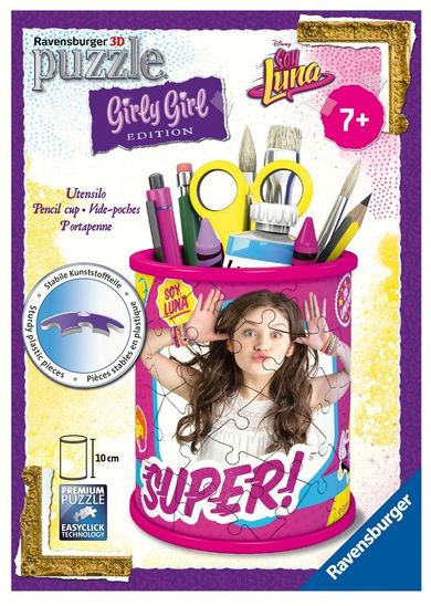 Ravensburger, Soy Luna, puzzle 3D, Przybornik, 54 elementy