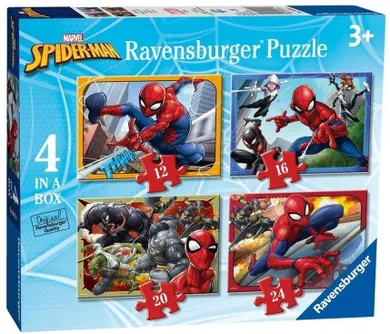 Ravensburger, Spider-Man, puzzle 4w1