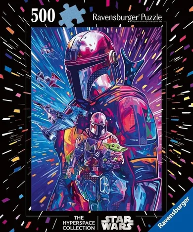 Ravensburger, Star Wars, The Mandalorian, puzzle, 500 elementów