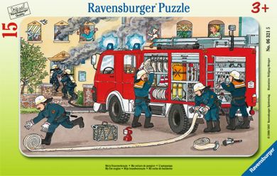 Ravensburger, Straż pożarna, puzzle, 15 elementów