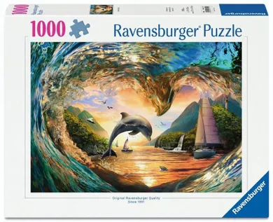 Ravensburger, Sunset Splash, puzzle, 1000 elementów