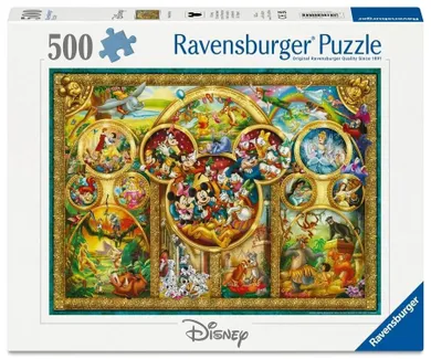 Ravensburger, Świat Disneya, puzzle, 500 elementów