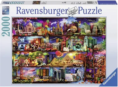 Ravensburger, Świat książek, puzzle, 2000 elementów