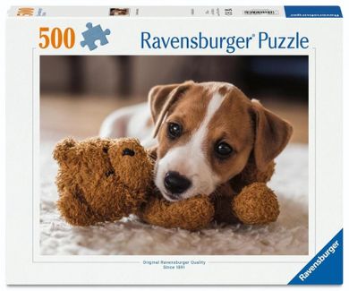 Ravensburger, Szczeniak, puzzle, pies, 500 elementów
