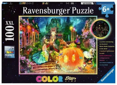 Ravensburger, Taniec o północy, puzzle świecące, 100 elementów