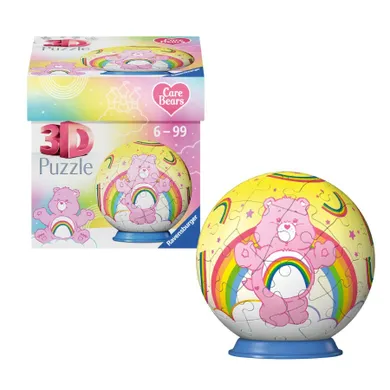 Ravensburger, Troskliwe Misie, Kula, puzzle 3D, 54 elementy