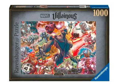 Ravensburger, Villainous, Ultron, puzzle, 1000 elementów