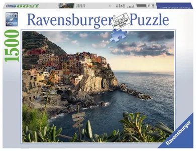 Ravensburger, Widok na Cinque Terre, puzzle, 1500 elementów