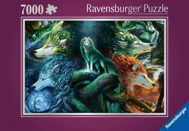 Ravensburger, Wilki, puzzle 2D, 7000 elementów