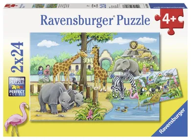 Ravensburger, Witamy w zoo, 2-24 elementy