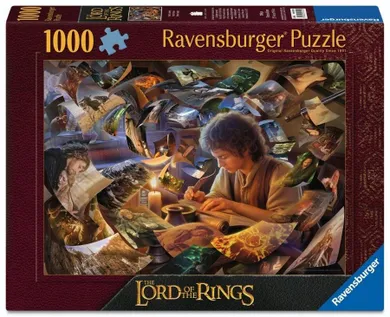 Ravensburger, Władca Pierścieni, Frodo's Journey, puzzle, 1000 elementów