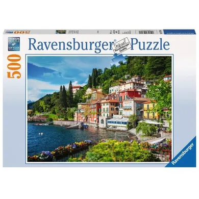 Ravensburger, Włoskie jezioro, puzzle, 500 elementów