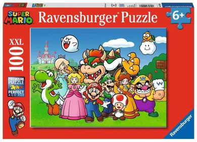 Ravensburger, XXL Super Mario, puzzle, 100 elementów