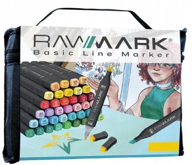 Rawmark, Basic Line, markery, 80 szt.