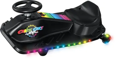 Razor, Crazy Cart Shift, pojazd na akumulator do driftu, czarny LED