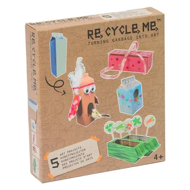 Re-Cycle-Me, Ogród, 5 zabawek, zestaw kreatywny