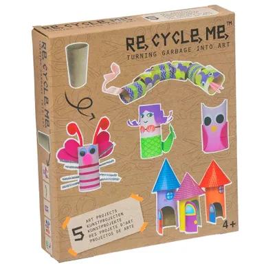 Re-Cycle-Me, Syrenka, 5 zabawek, zestaw kreatywny