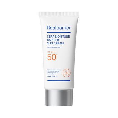 Real Barrier, Cera, nawilżający krem przeciwsłoneczny SPF 50+ PA++++, 50 ml