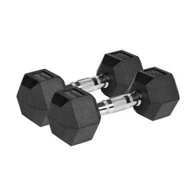 Rebel Active, Hex, hantle żeliwne, gumowane, 2-8 kg, RBA-2325-08