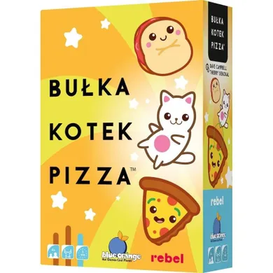 Rebel, Bułka, Kotek, Pizza, gra familijna