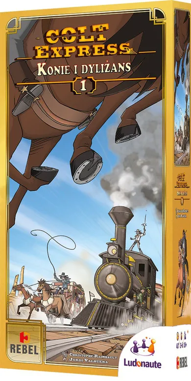Rebel, Colt Express: Konie i Dyliżans, gra przygodowa