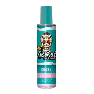 Rebel, Crazy Women, woda toaletowa, spray, 30 ml