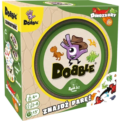 Rebel, Dobble, Dinozaury, gra familijna