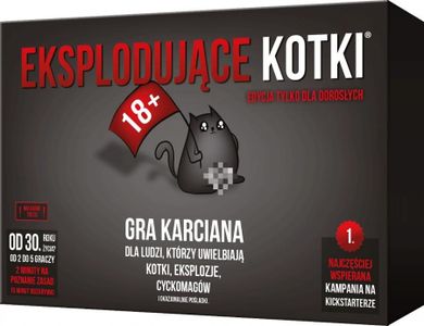 Rebel, Eksplodujące kotki, edycja tylko dla dorosłych, gra karciana