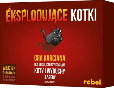 Rebel, Eksplodujące Kotki, gra towarzyska