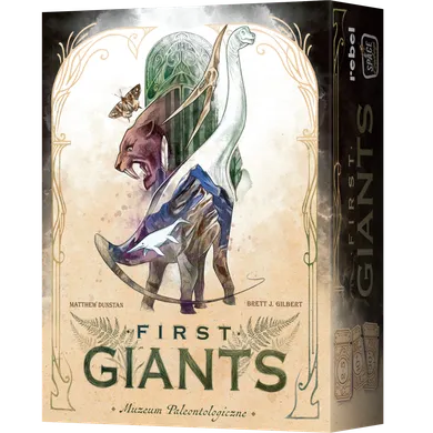 Rebel, First Giants: Muzeum paleontologiczne, gra familijna