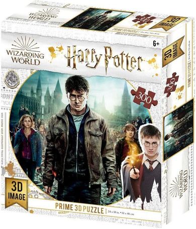 Rebel, Harry Potter, Złota Trójka, puzzle 3D, 300 elementów