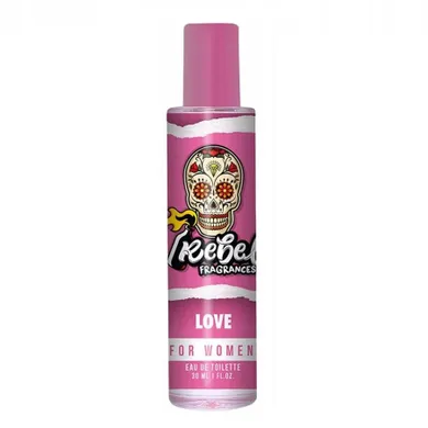 Rebel, Love Women, woda toaletowa, spray, 30 ml