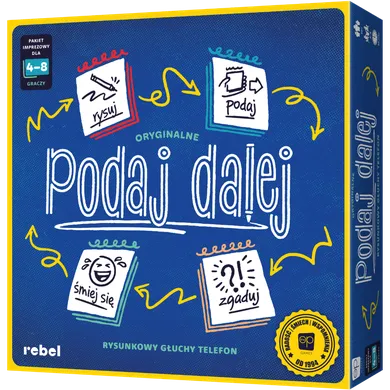 Rebel, Podaj dalej! druga edycja, gra towarzyska