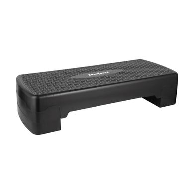 Rebel, step do aerobiku i ćwiczeń fitness, 2 stopnie, czarny, 68 cm, RBA-3228-BK