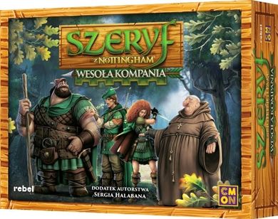 Rebel, Szeryf z Nottingham: Wesoła Kompania, dodatek, gra strategiczna