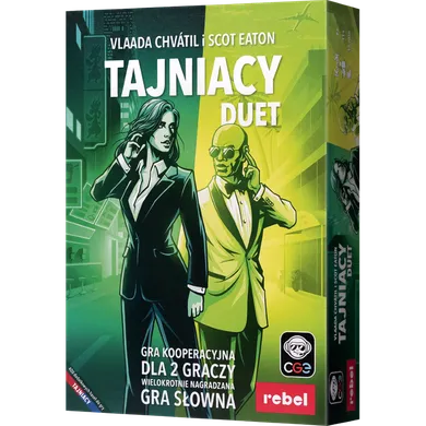 Rebel, Tajniacy: Duet, gra towarzyska dla 2 osób