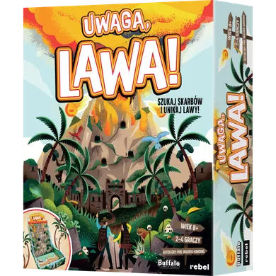 Rebel, Uwaga, lawa! gra familijna