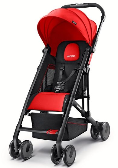 Recaro, Easylife, wózek spacerowy, rama czarna, Ruby