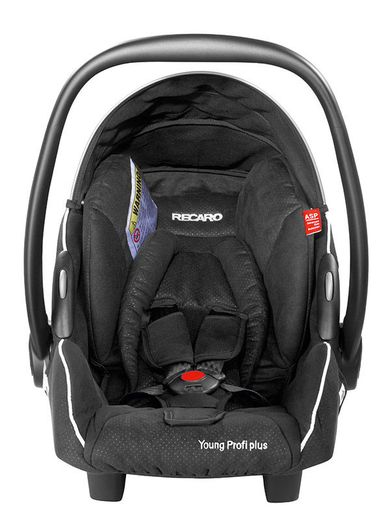 Recaro, Young Profi Plus, fotelik samochodowy, 0-13 kg, Black