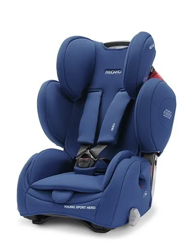 Recaro, Young Sport Hero, fotelik samochodowy, 9-36 kg, energy blue
