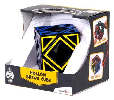 Recent Toys, Hollow Skewb Cube, łamigłówka, poziom 4/5