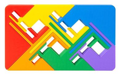 Recent Toys, Zigguflat, łamigłówka, poziom 3/5