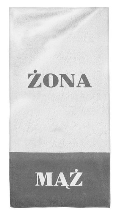 Ręcznik Mąż, Żona