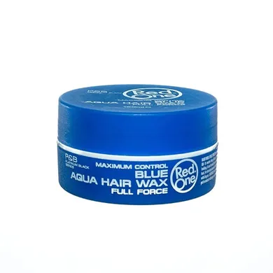 Red One, Aqua Hair Gel Wax, Full Force, wosk do włosów, Blue, 150 ml