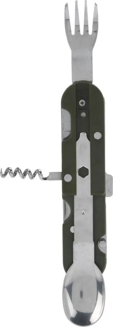 Redcliffs, zestaw survivalowy, turystyczny, scyzoryk ze sztućcami, 5w1