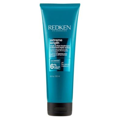 Redken, Extreme Length Triple Action Treatment, maska do włosów, 250 ml