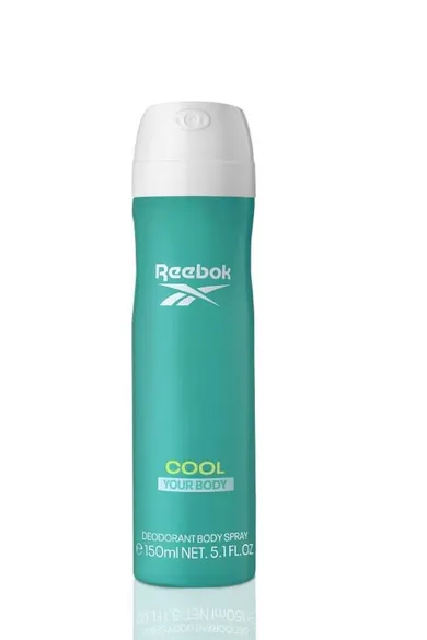 Reebok, Cool your body, dezodorant w sprayu dla kobiet, 150 ml